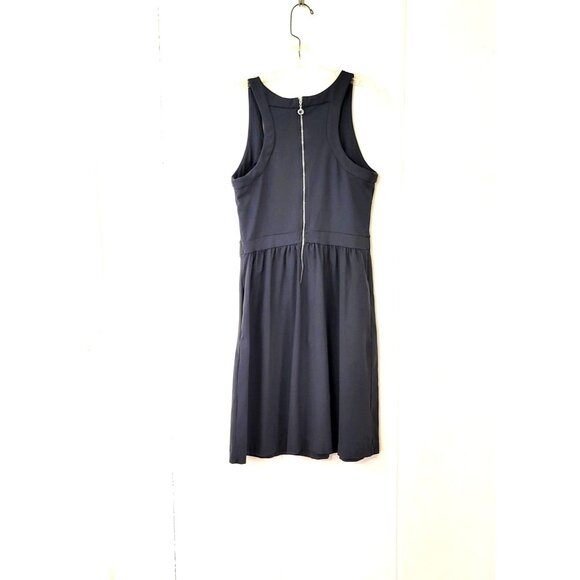 Cynthia Rowley Racer Back Comfort Stretch Jersey Mini Dress Size Medium - Picture 3 of 4